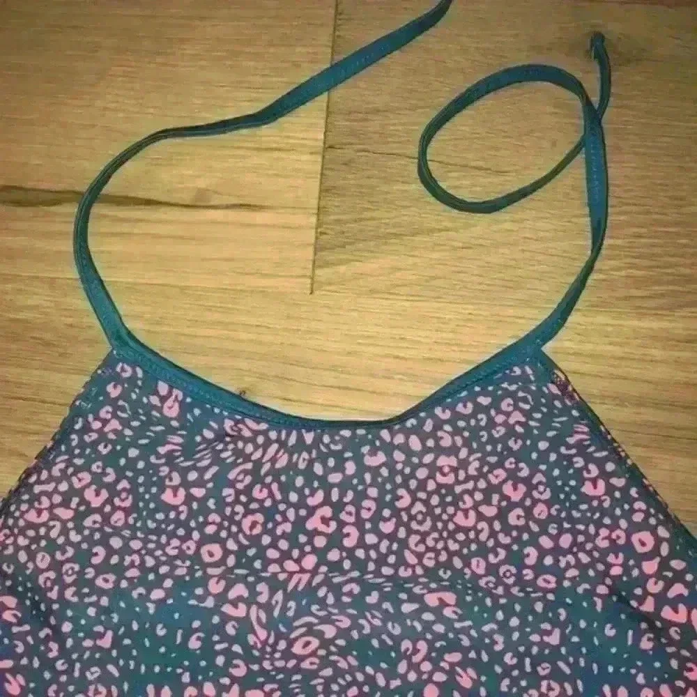 Art Class reversible colorful swimsuit top